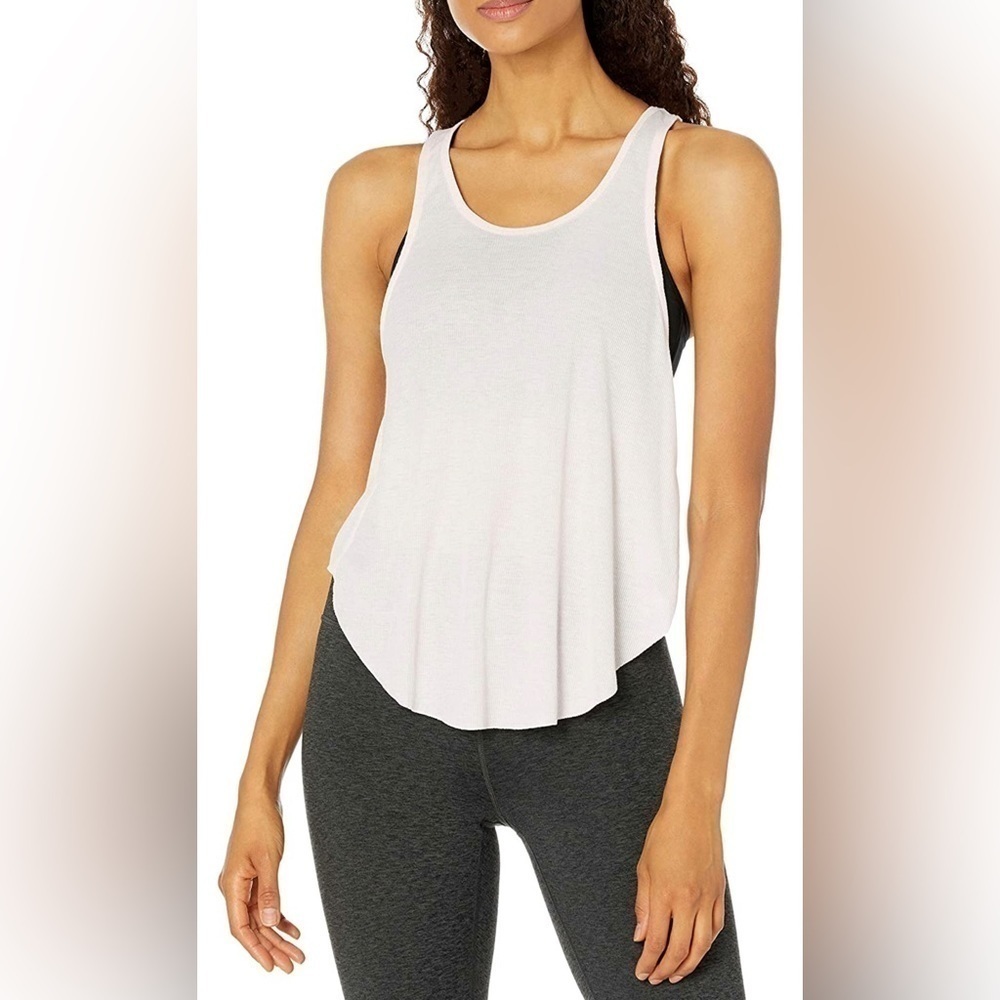 Core 10 Women's Ultra-Lightweight Semi-Sheer Ribbed Knit Tank - 3X